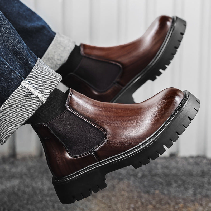 Summer Versatile New Round Toe Martin Boots