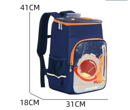 Elementary School Boy Spine Protection Lightweight Children's Backpack - Enfance-Heureuse