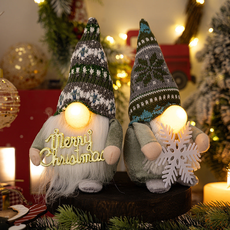 Christmas Decoration Creative Christmas Nose With Lights - Enfance-Heureuse