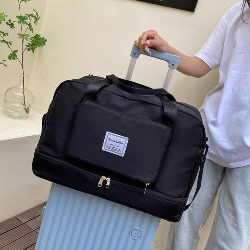 Foldable Travel Duffel Bags Sports Gym Tote Bag Women - Enfance-Heureuse
