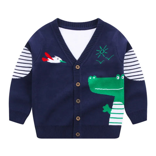 Boys cardigan sweater - Enfance-Heureuse