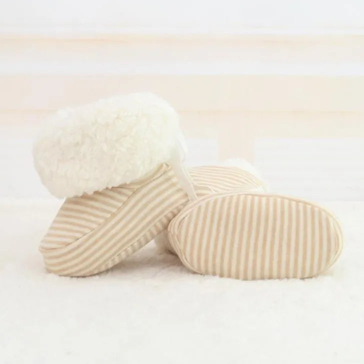 New Style Baby Shoes Infant Soft Sole Shoes for Newborns Baby Winter Keep Warm Print First Walkers Shoes for Baby Kids 