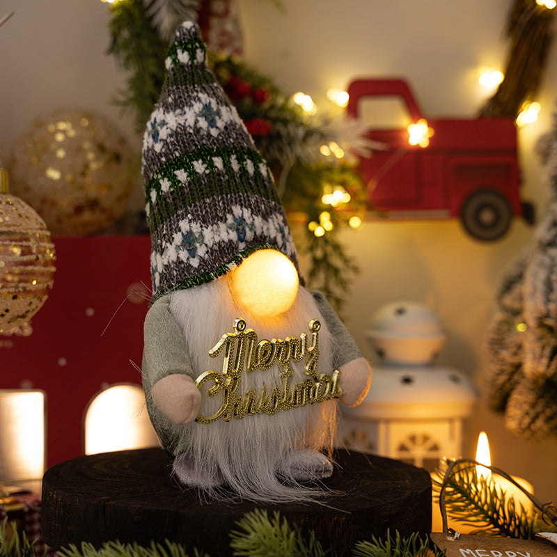 Christmas Decoration Creative Christmas Nose With Lights - Enfance-Heureuse