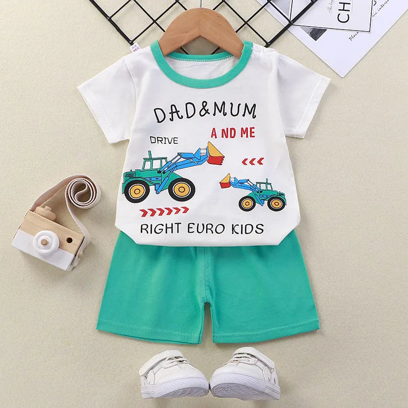 Cotton T-shirt Women  Treasure Summer Shorts Baby Clothes Manufacturer