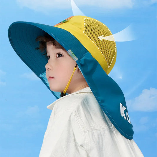 Children's Sun Protection And UV Protection Sun Hat