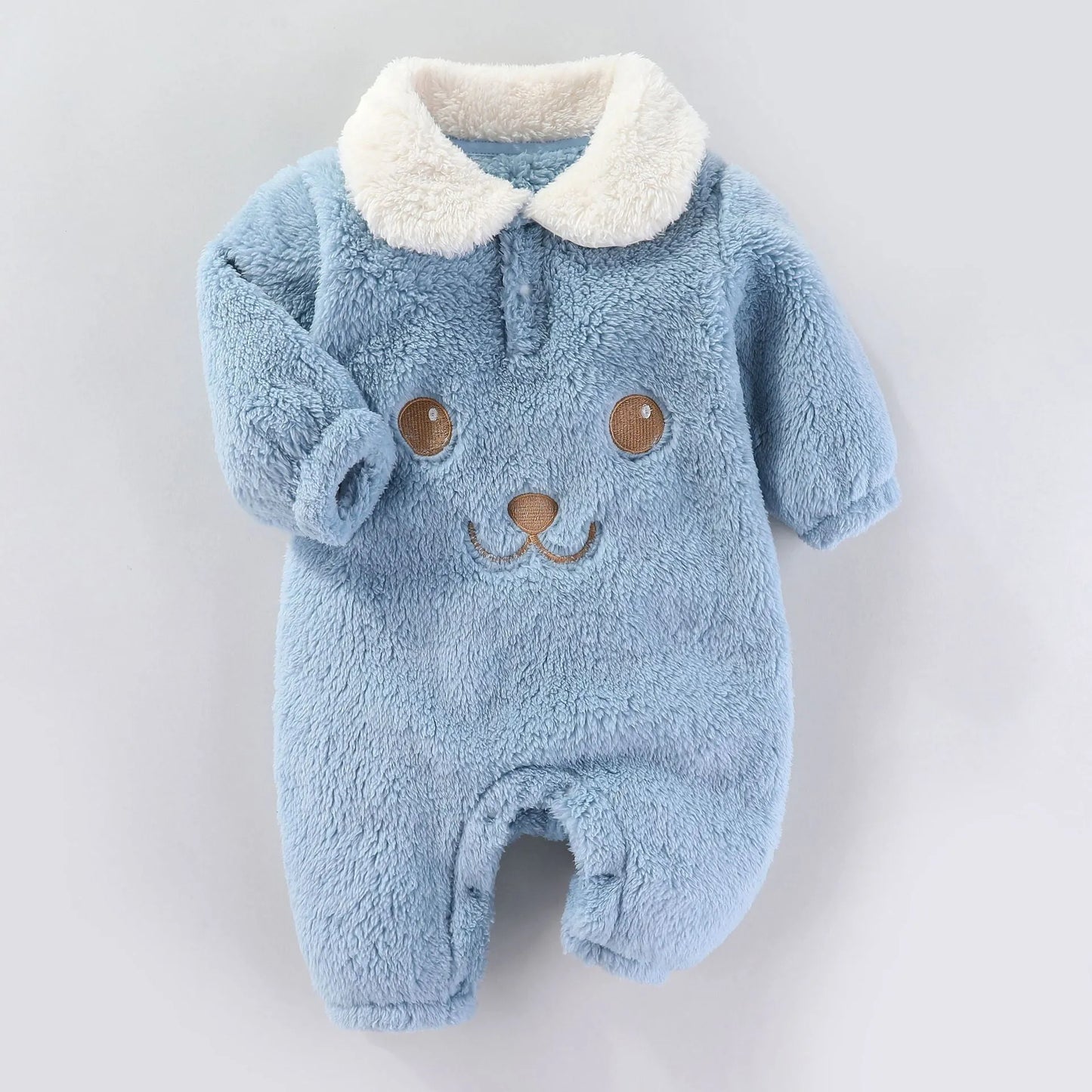 Keep Baby Warm Long Woolen Trousers Jumpsuit