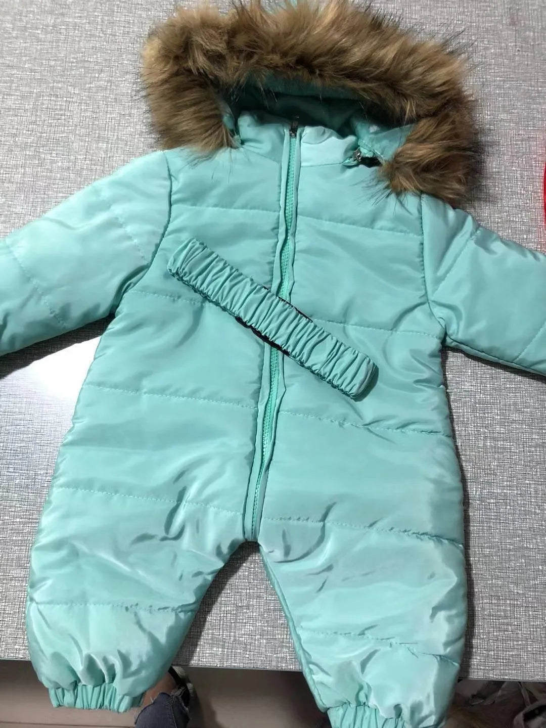 Épaissie super chaud d'une seule pièce coton manteau - Enfance-Heureuse