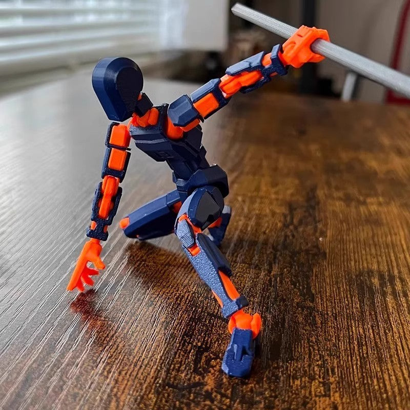 Multi-Jointed Movable Shapeshift Robot 2.0 3D Printed Mannequin Dummy Action Model Doll Toy Kid Gift - Enfance-Heureuse