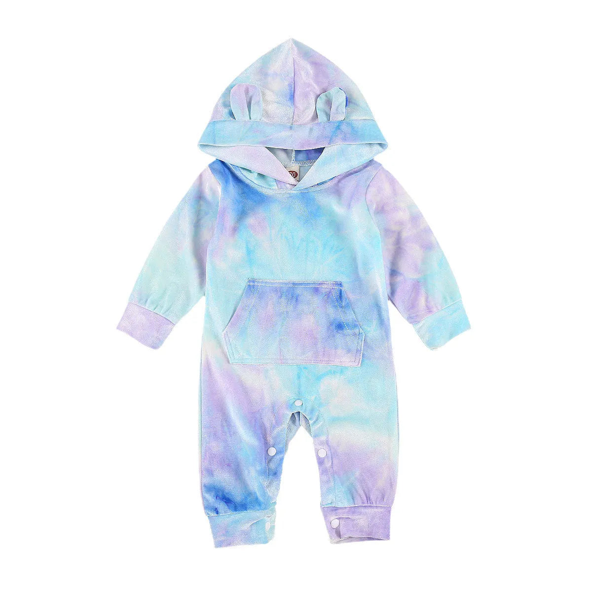 Baby hooded jumpsuit,