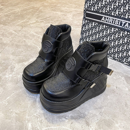 Woman High-heeled Shoes Thick Bottom - Enfance-Heureuse