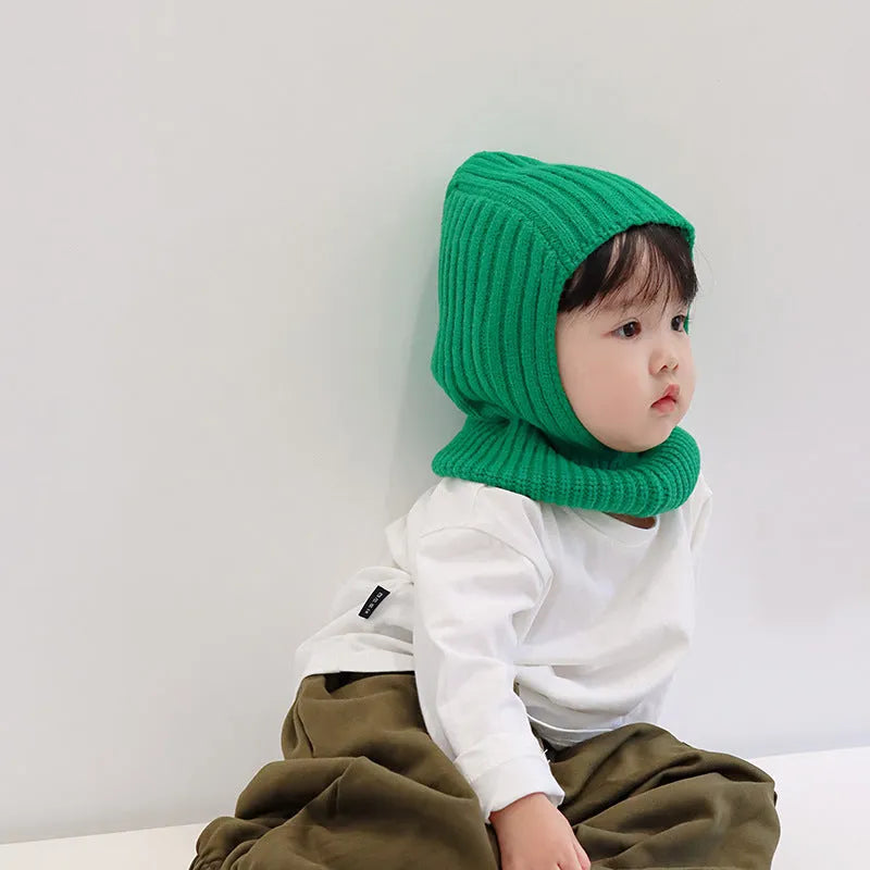 Gorro de lana para niños Otoño e invierno