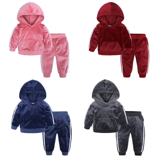 Twin ensemble de enfants de velours