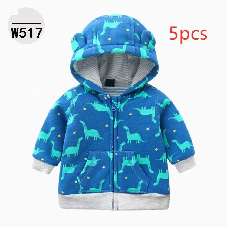 Cute double coat for boys and girls