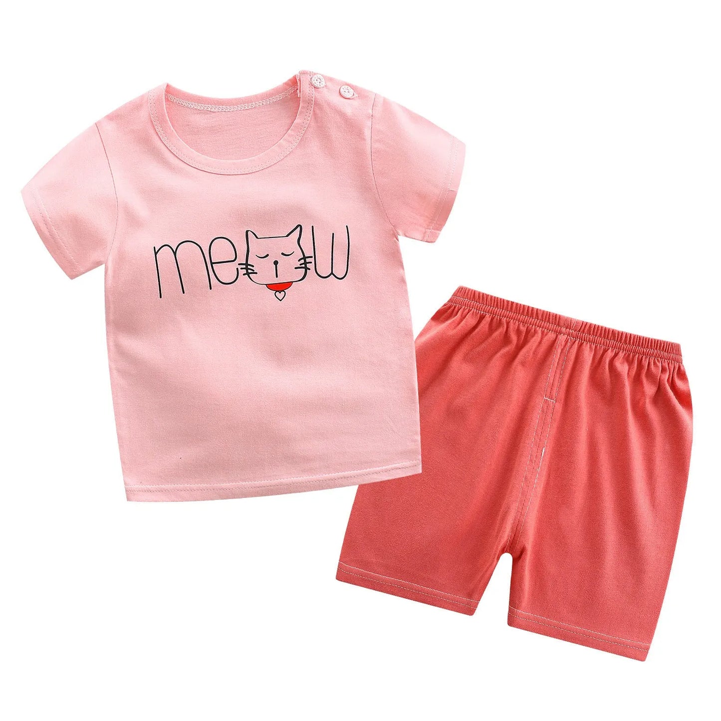 Cotton T-shirt Women  Treasure Summer Shorts Baby Clothes Manufacturer