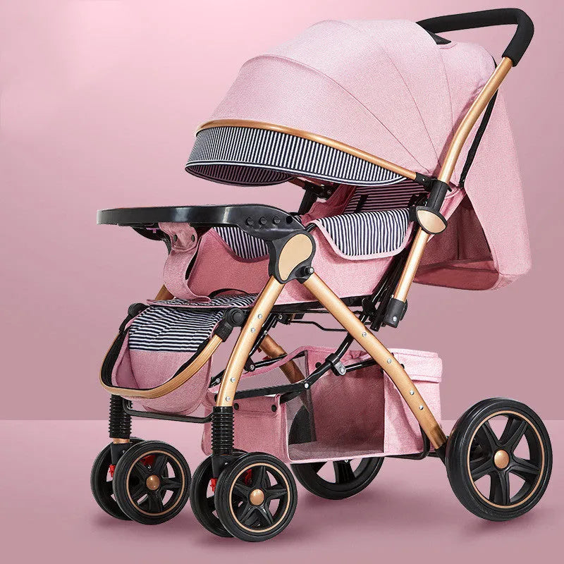 Baby strollers are lightweight and easy to fold