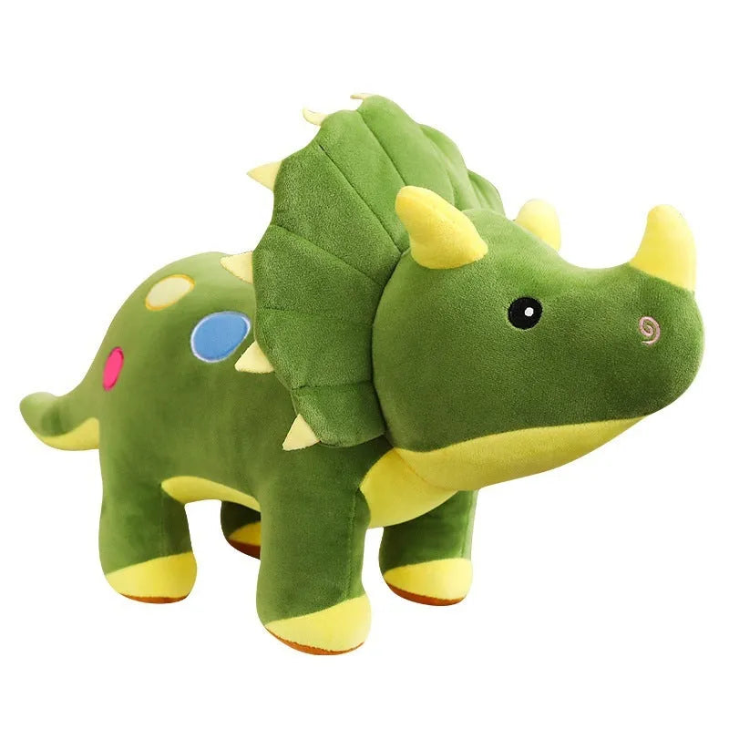 Lindo juguete de peluche de dinosaurio de simulación