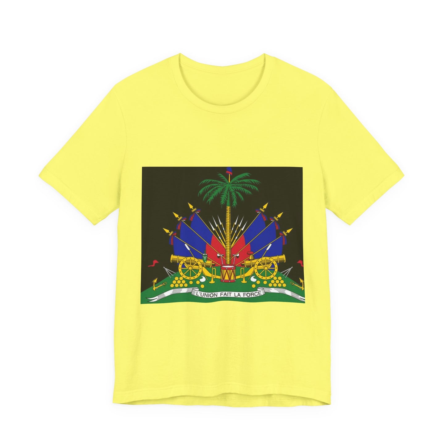 Haiti Coat of Arms T-Shirt — Haitian Flag & Emblem Graphic Tee