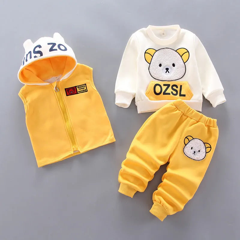 Children's Clothing Baby Three Piece Set