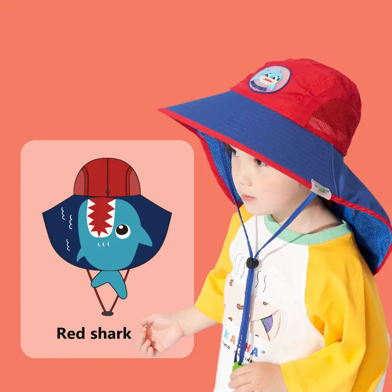 Children's Sun Protection And UV Protection Sun Hat