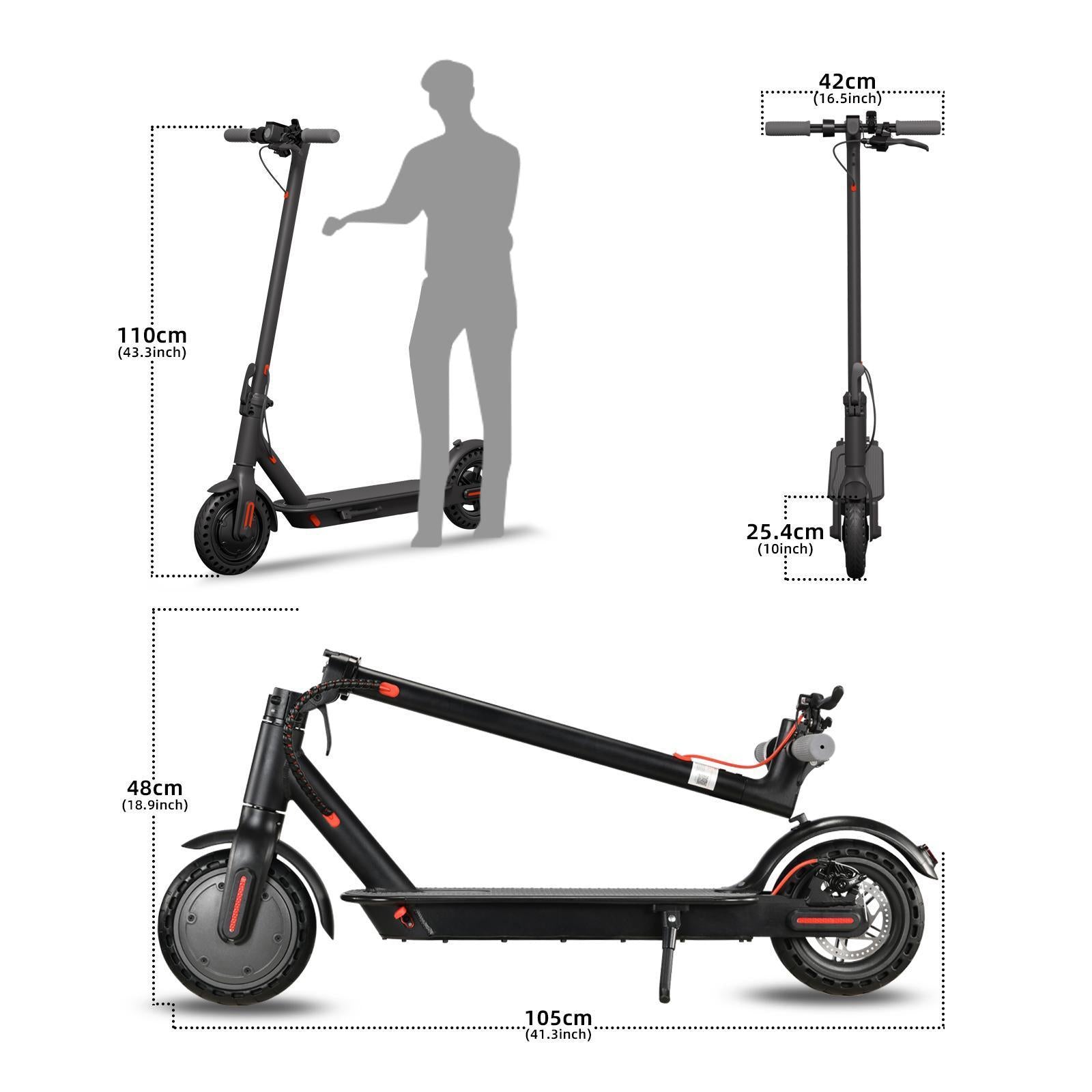 Fat Tire Electric Powerful Scooter App Controlled Smart Electric Scooter - Enfance-Heureuse