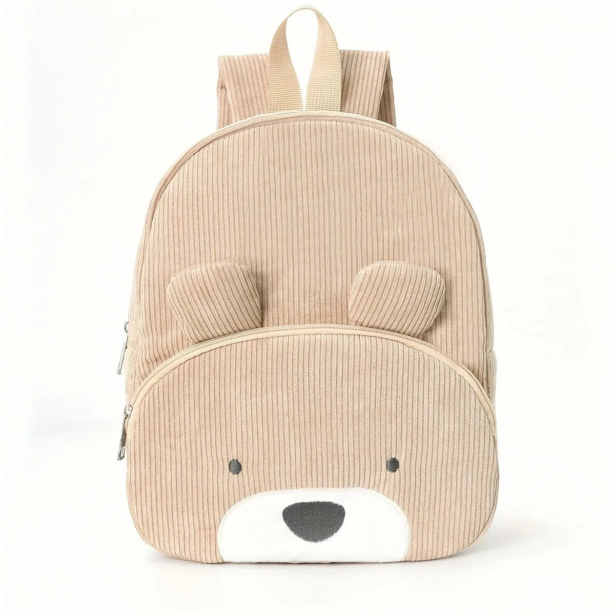 Mochila De Pana Con Oso Lindo Bordado