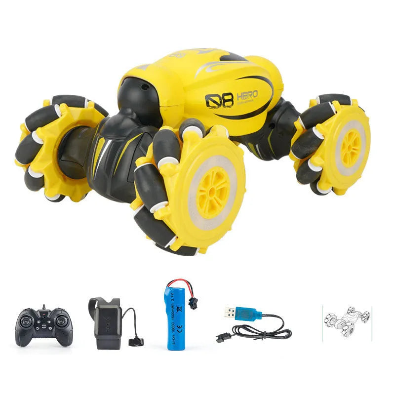 Remote control electric deformable toy car