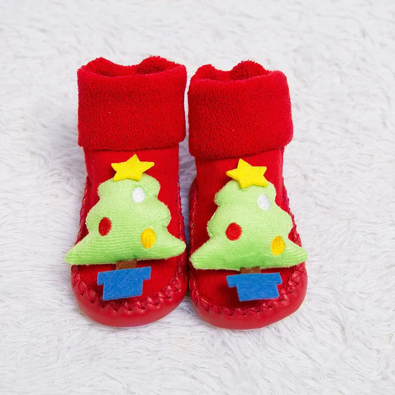 Christmas Floor Socks - Enfance-Heureuse