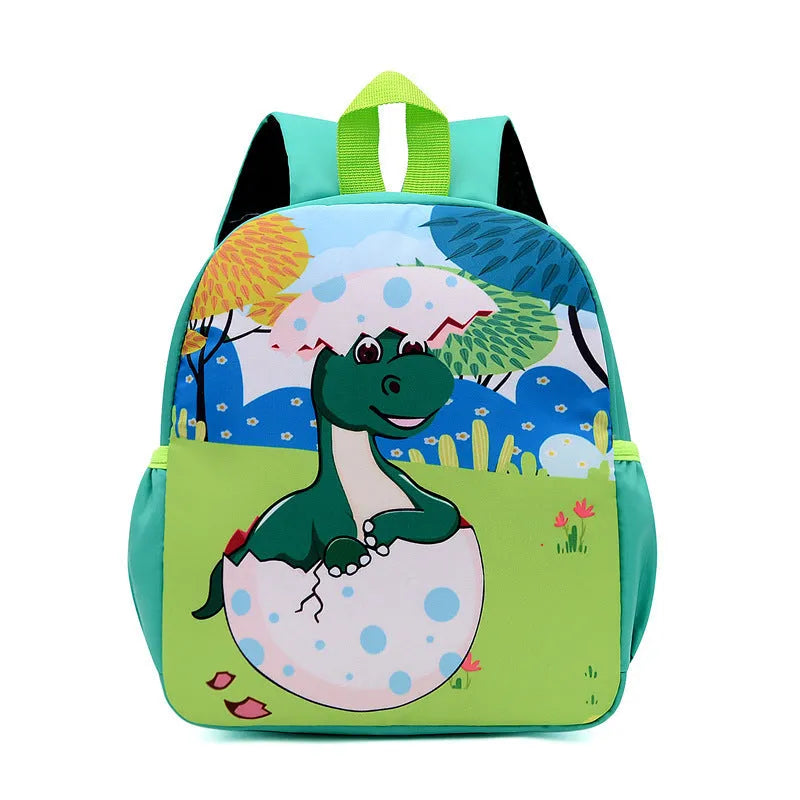 Kindergarten Men's And Women's Burden Reduction Decompression Anti-lost Fashion All-match School Bag Cartoon Student Schoolbag Wholesale