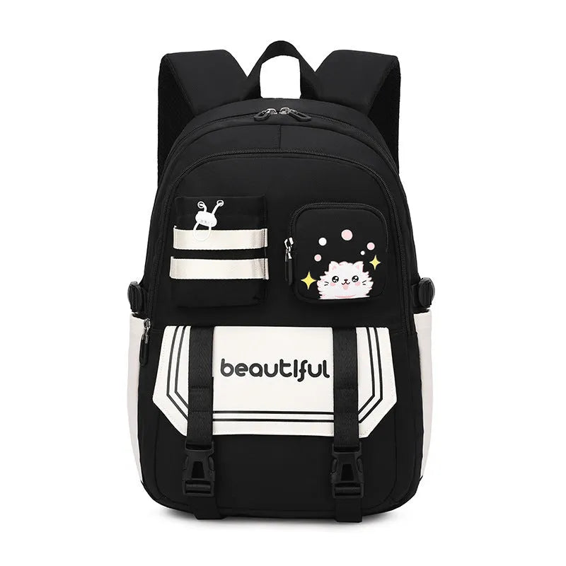 Large Capacity Schoolbag For Primary School Girls Cute