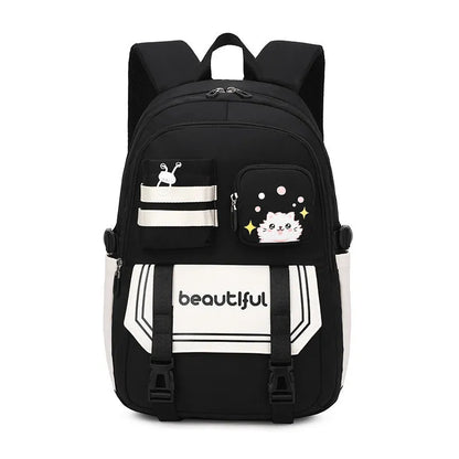 Large Capacity Schoolbag For Primary School Girls Cute - Enfance-Heureuse