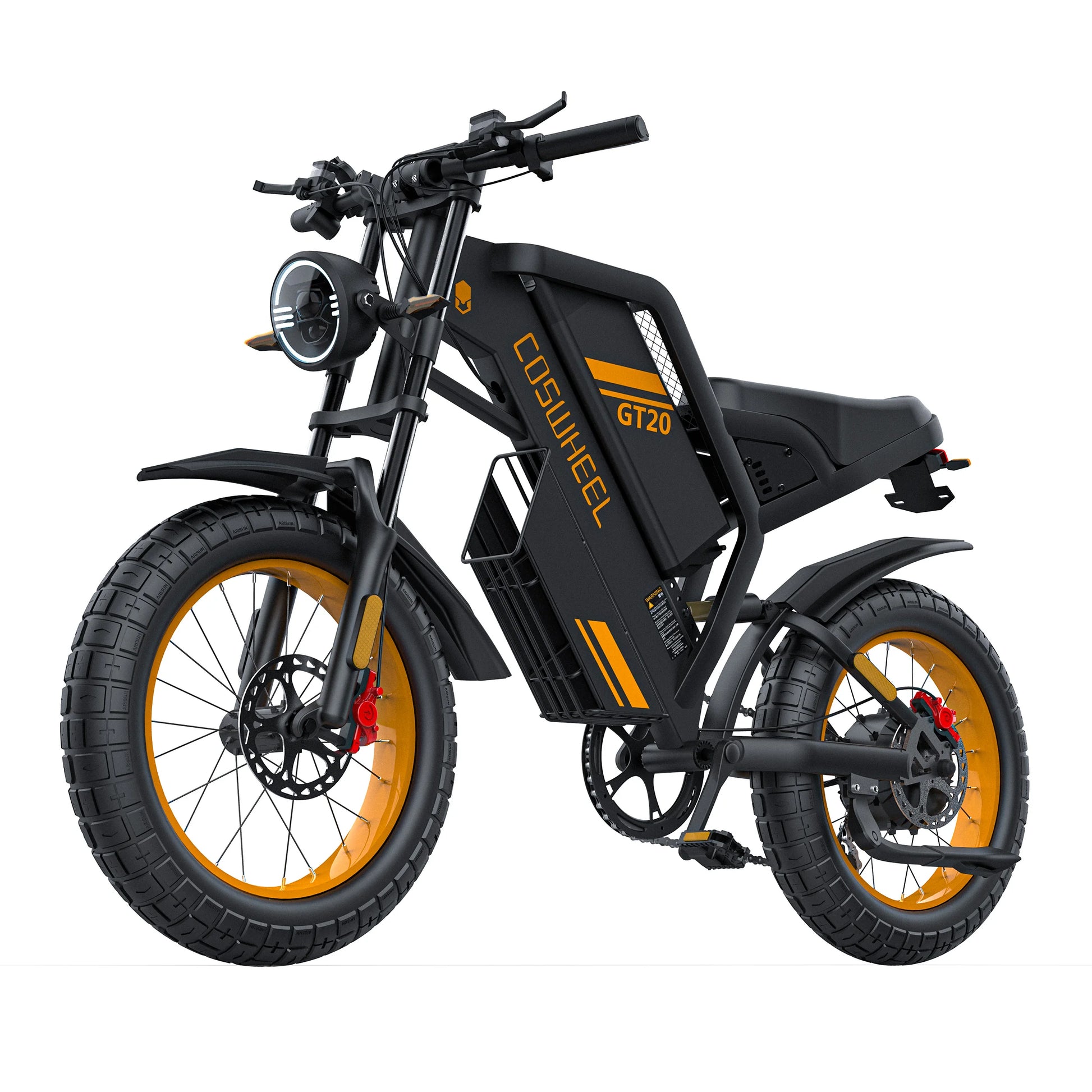 Coswheel Ebike GT20 Adult Electric Motorcycle Mountain Bikes 20Inch 48V Electric bike Fatbike Adult Motorcycles Drit bike - Enfance-Heureuse
