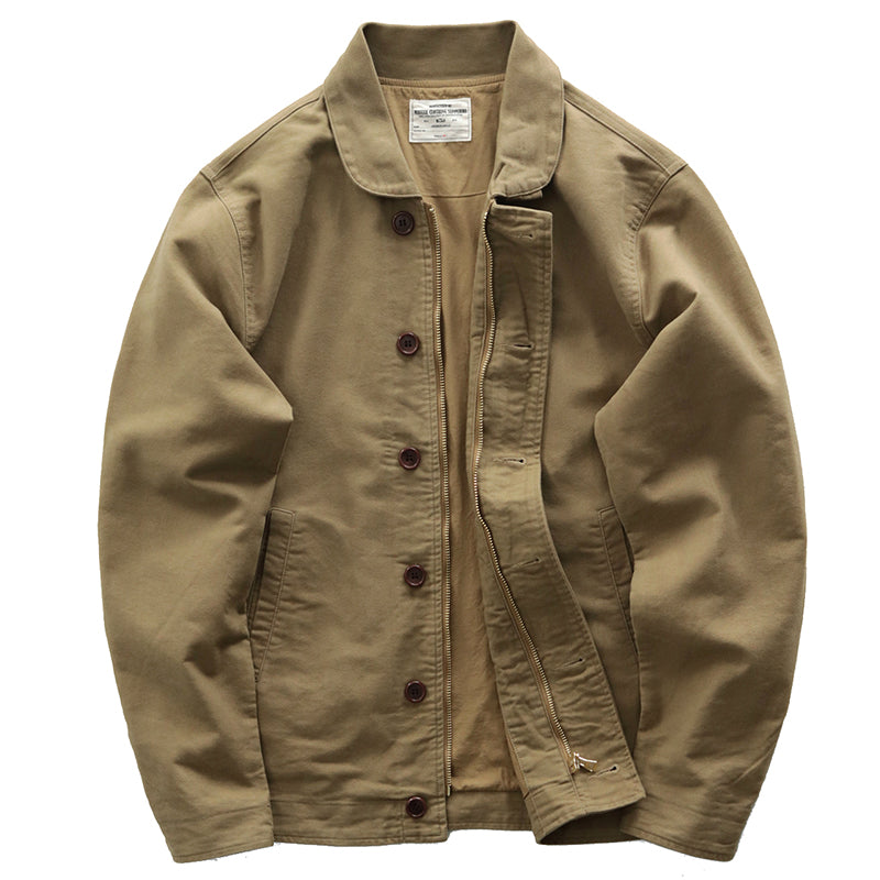 Retro Loose Casual Deck Serving Jacket Men - Enfance-Heureuse
