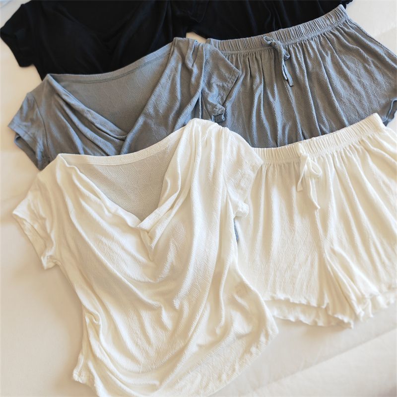 Pure Desire Idle Style Homewear Summer Suit Women - Enfance-Heureuse