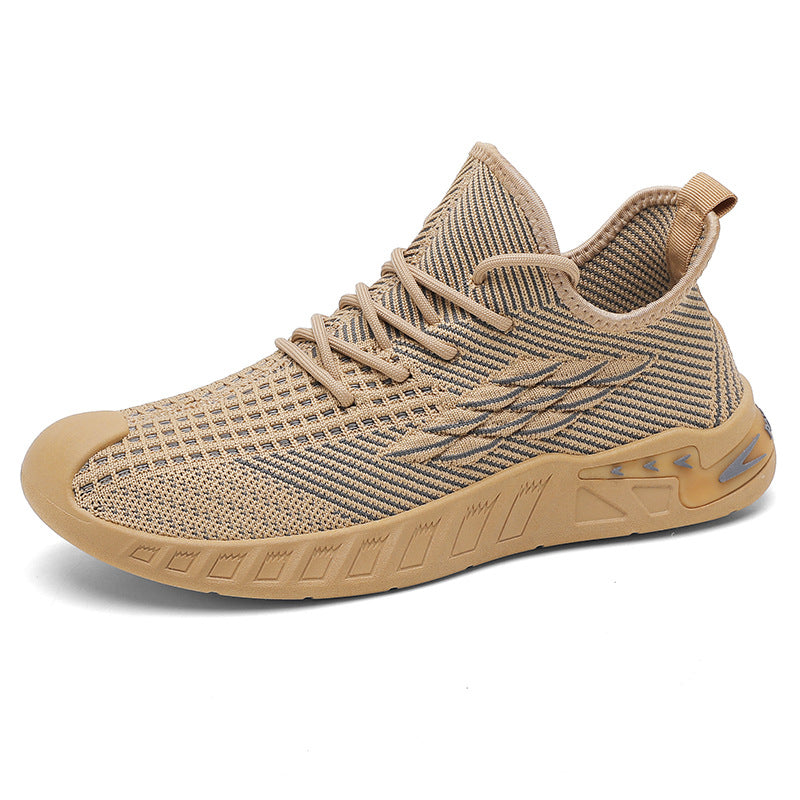 Men's Breathable Fly Woven Mesh Soft Bottom Casual Shoes