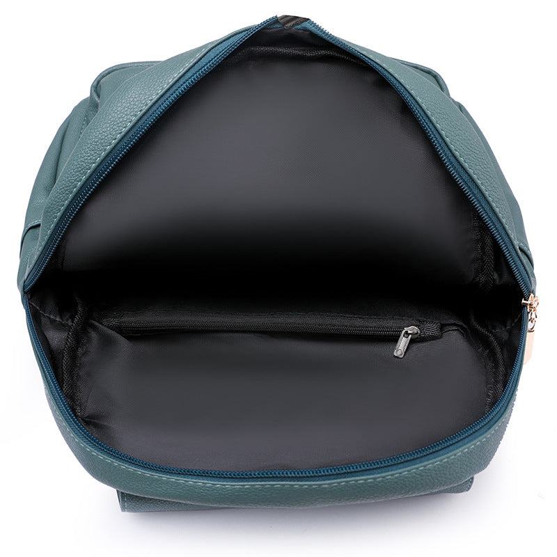 Outdoor Large Capacity New Casual Women's Soft Leather Backpack - Enfance-Heureuse