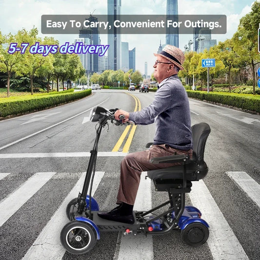 HEZZO electric scooter 500W36V15.6AH lithium battery easy to control elderly scooter city convenient travel electric scooter