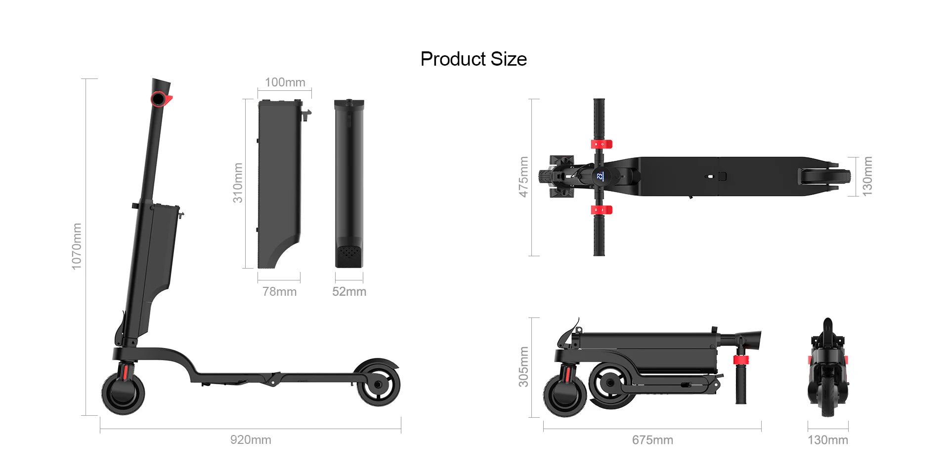 HX X6 electric scooter Foldable 350W 25KM/H Electric scooters 7.5AH 36V E Scooter 5.5 Inch Escooter for Adults - Enfance-Heureuse
