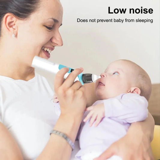 New Rechargeable Baby Nose Cleaner Silicone Adjustable Suction Electric Child Nasal Aspirator Health Safety Convenient Low Noise - Enfance-Heureuse