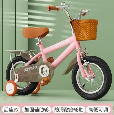 Vélo britannique pour enfants siège arrière roue clignotante garçons et filles 2-3-4-5-6-7-8-9