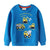 Jumping Meters 2-7T New Arrival Cartoon Cars Embroidery Autumn Boys Sweatshirts Long Sleeve Baby Clothes Hot Selling Kids Shirts - Enfance-Heureuse