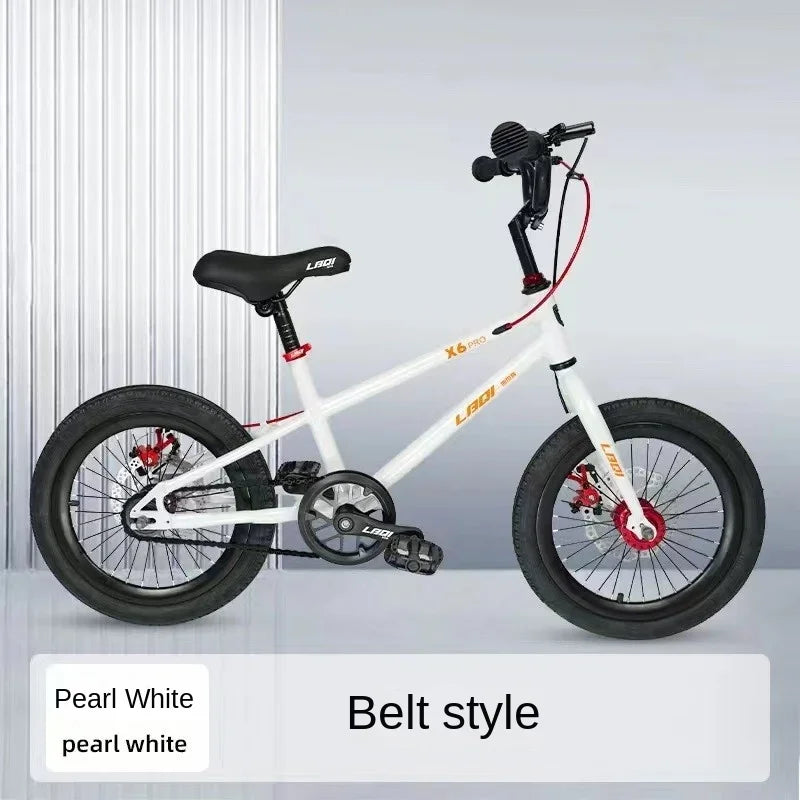 Vélo de ville en alliage d'aluminium absorbant les chocs pour enfants, ceinture ultra légère