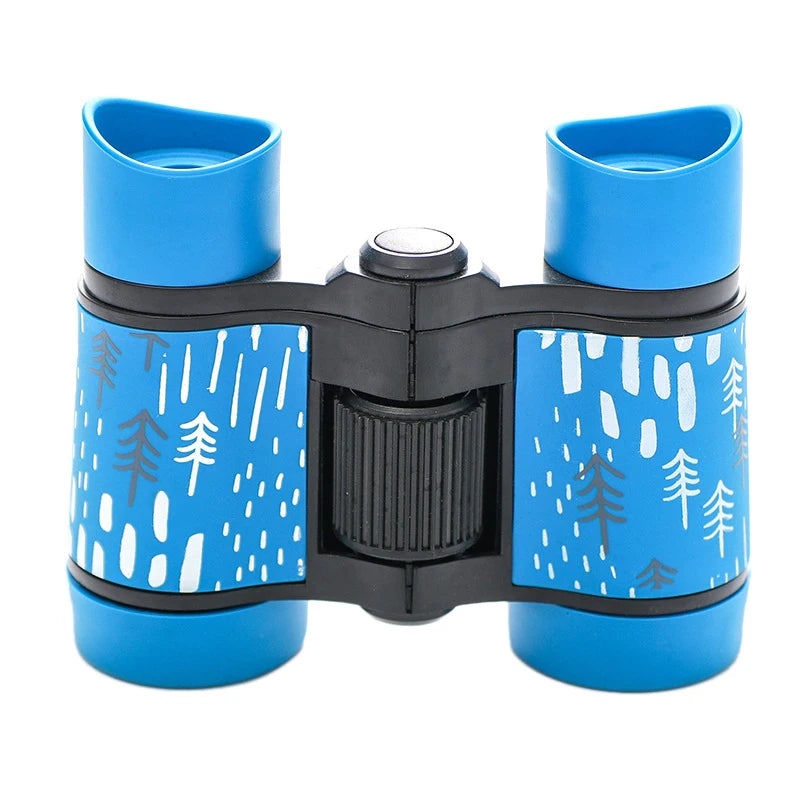 4X30 Plastic Binoculars Kids Mini Colorful Telescope for Children Outdoor Toys HD Eyepiece Objective Lens