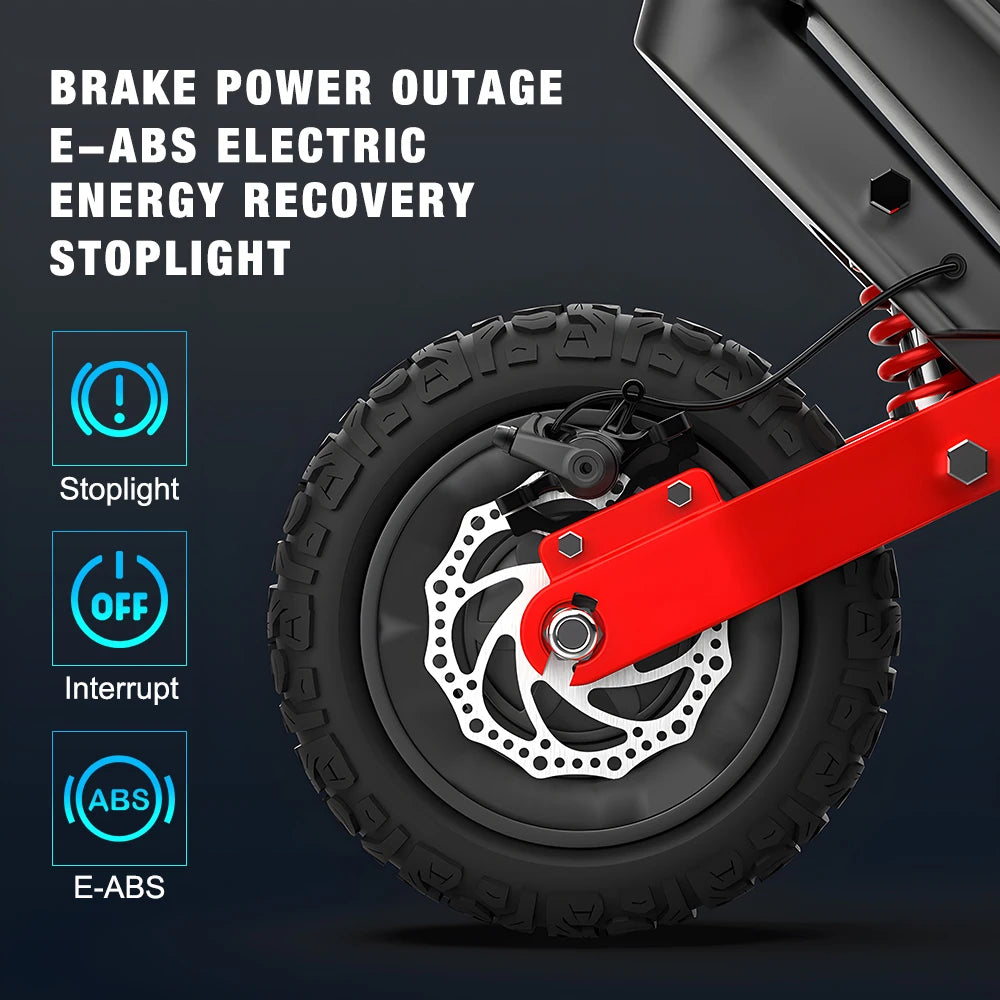 HX X10 18.2AH Electric Scooter 2000W 50KM/H Foldable Electric Kick E Scooter Dual Motors 11 Inch Escooter for Adults - Enfance-Heureuse