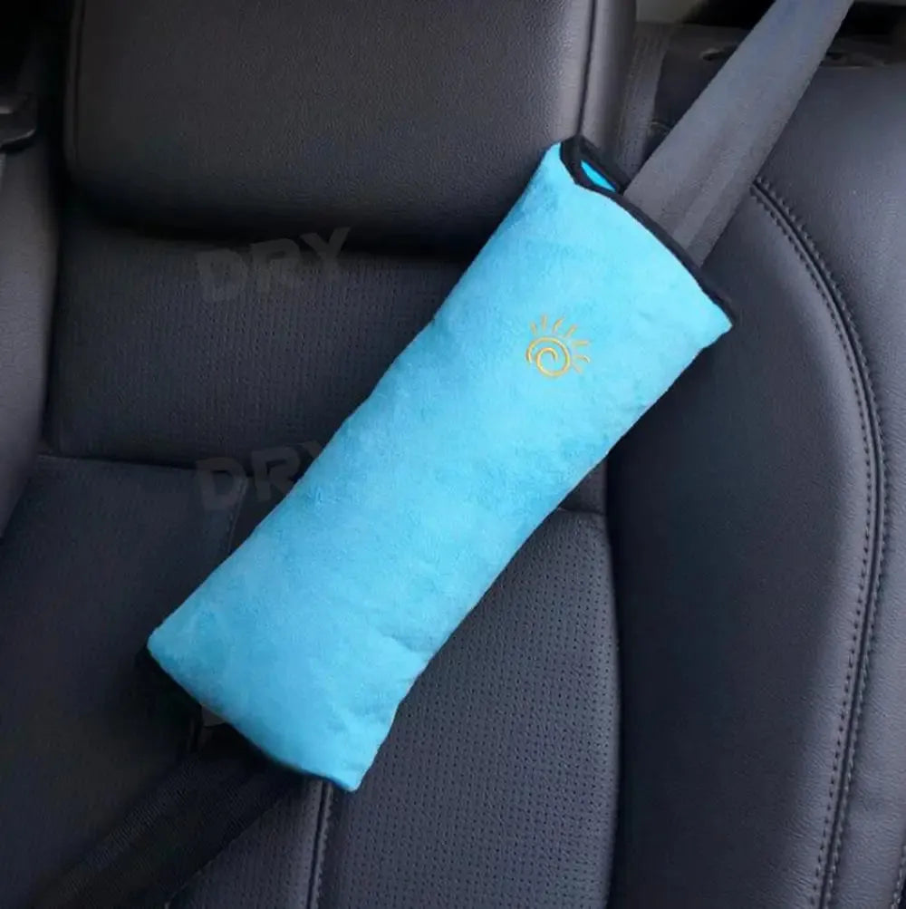 Accesorios de estilo de coche para niños, cinturón de seguridad para bebé, almohada, cinturón de coche, cojín de felpa, protección de hombro para vehículo