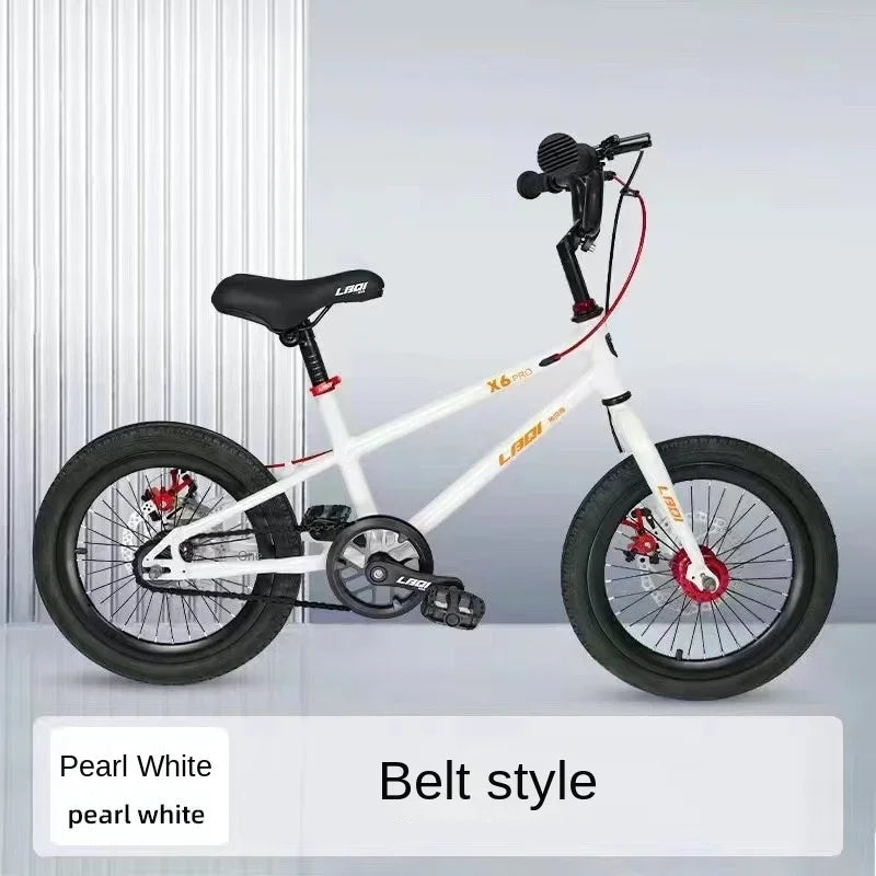 Vélo de ville en alliage d'aluminium absorbant les chocs pour enfants, ceinture ultra légère