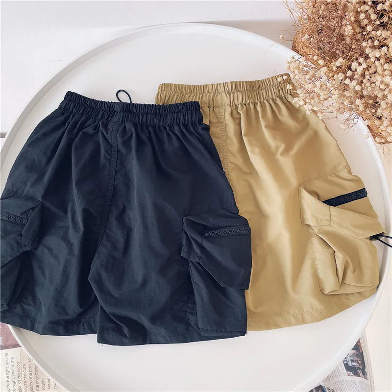 Garçons D'été Lâche Casual Shorts Cargo