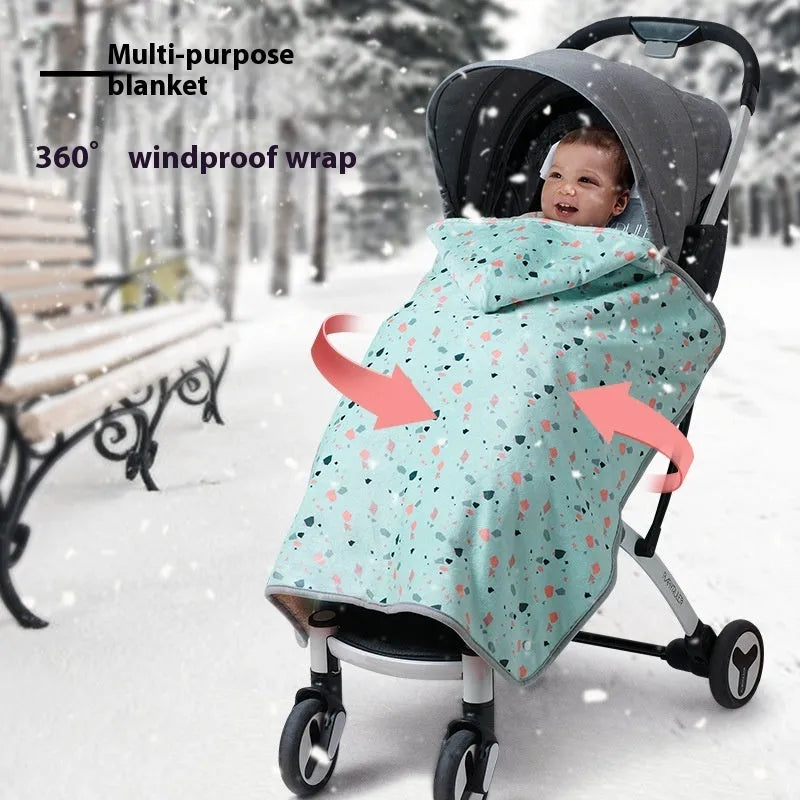 Baby Stroller Windproof And Warm Blanket