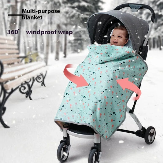 Baby Stroller Windproof And Warm Blanket