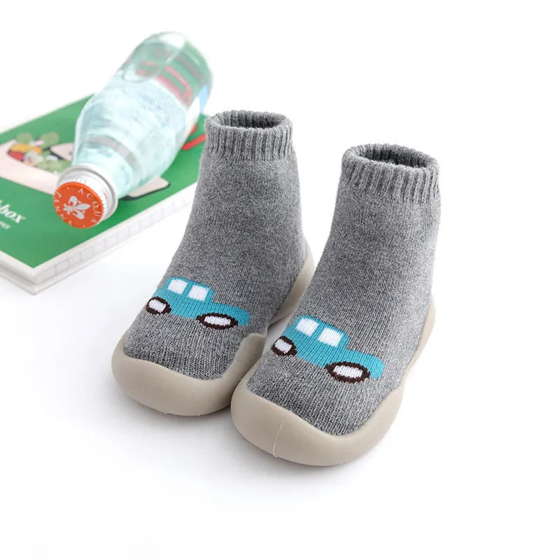 Bébé Plancher Chaussettes Et Chaussures Chaud Et Épais Terry