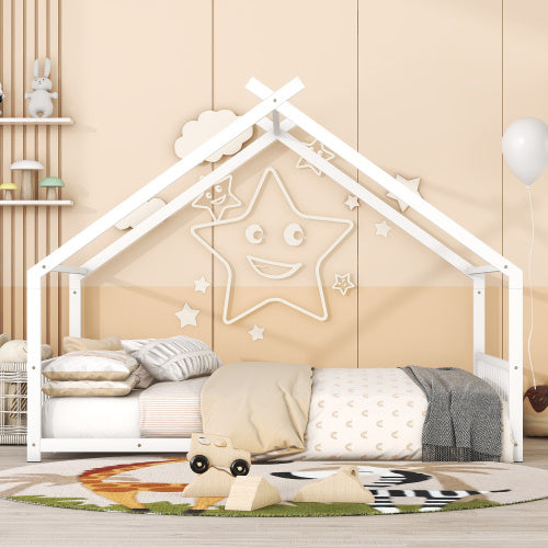 Full Size Metal Household Bed - Enfance-Heureuse